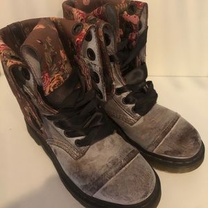 Floral Dr. Martens